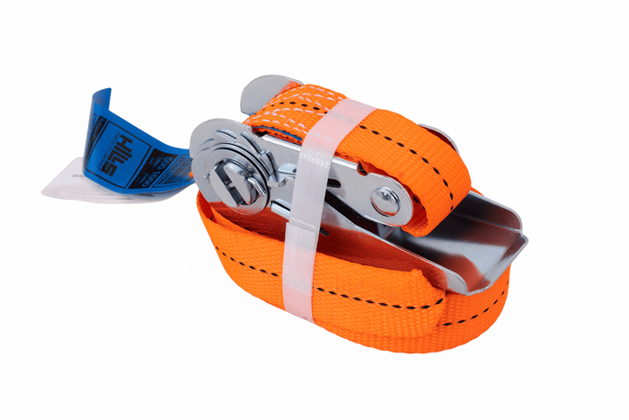 HILLS 5m/25mm/1t ettdelt belte med strammer