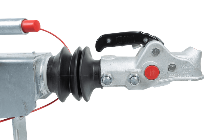 AL-KO 2.8VB1 påløpsanordning med AK351 tilhengerfeste for en 3500 kg tilhenger med firkantet drag