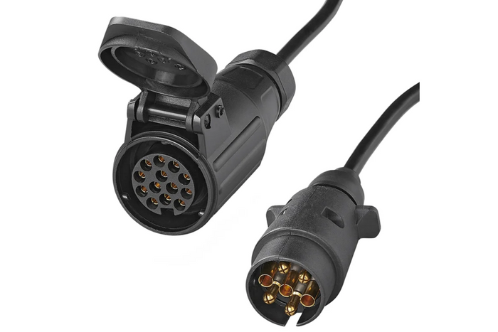 ProPlus adapterkabel for tilhengerfestekontakt 7/13 PIN 80cm