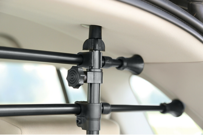 Bagasjeromsskillevegg LAMP GRG-9 Kompakt hunde-/bagasjebarriere 85–140 cm