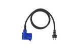 Adapter med Schuko-plugg og CEE-vinklet kontakt + Schuko-kontakt 16A ProPlus 373528DE kabel 150 cm