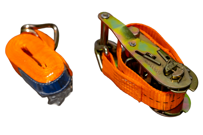 OUTLET UNITRAILER transportbånd med strammer 3m/25mm/1t