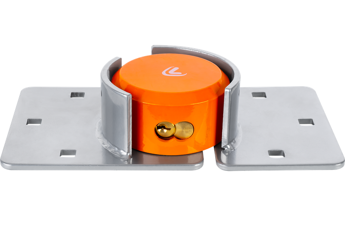 Lås for tilhenger og semitrailer ZANNA TYTAN 2 nøkler