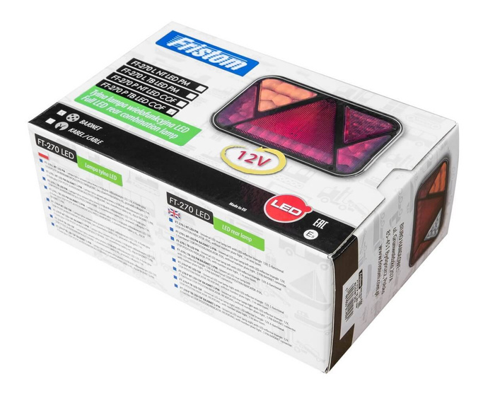 Baklys FRISTOM FT-270 LED 7 funksjoner venstre+høyre