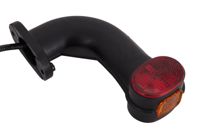 ASPÖCK SUPERPOINT II høyre markeringslampe på gummiarm