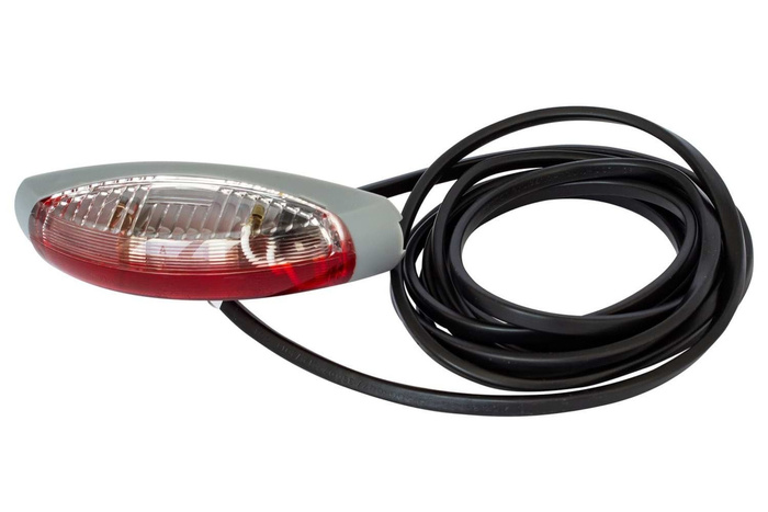 ASPÖCK FLEXIPOINT II universal markeringslampe i grått hus