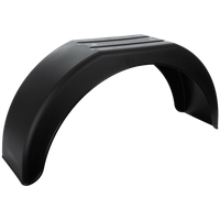 Skjerm for tilhenger 14-15" DOMAR D20130 flat hjulkasse 790/220mm