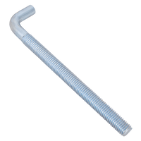 DROMET HP M10x140 konstruksjonskrok med vinklet ende (rett)