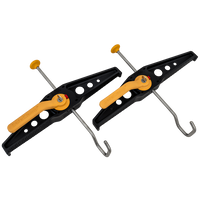 Sett med to LOKHEN STOPPY 606510100 stigefestebraketter