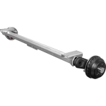 AL-KO COMPACT bremseaksel for båthenger 1000kg 1446/1554mm 2000mm 5x112