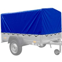 Rammedeksel h-800 UNITRAILER presenning for tilhenger 200x125cm GARDEN 201 KIPP