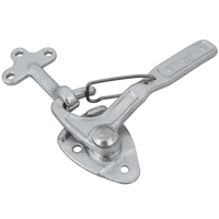 Høyre sidekobling med WINTERHOFF WV 10-R + WVG 10-A feste, komplett tilhengersidelukking