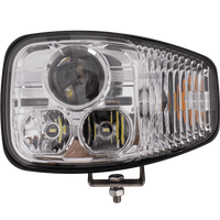 TT Technology TT.16610-L LED-frontlykt 3 funksjoner 21xLED 4450lm venstre for JCB/Cat/Manitou/Volvo/Terex
