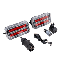 TT Technology TT.12028B-DI LED-baklykter 3 funksjoner venstre + høyre, trådløse, magnetiske