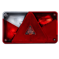 ASPÖCK MULTIPOINT V baklykt bajonett 5PIN 6 funksjoner venstre