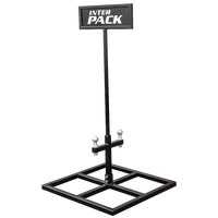 INTER PACK sykkelstativ til tilhengerfeste for 2 stativer 1368 mm 800 mm