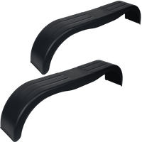 Sett med to tandemskjermer for en 13-14" DOMAR D20300 tilhenger, flate hjulbuer 1500/240 mm