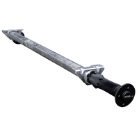 AL-KO OPTIMA ubremset aksel for tilhenger 750 kg 1260 mm 1660 mm 4x100