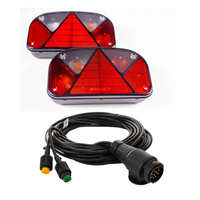 ASPÖCK baklykter + MANTES sele 7m 13-PIN