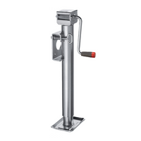 KNOTT LF3101 uttrekkbar sveivstøtte for 1300 kg flatbed-tilhenger 425-675 mm