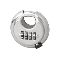 Rund hengelås med kombinasjonslås ProPlus 341317 bøylehengelås med kode 70 mm