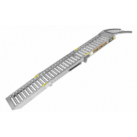 UNITRAILER ALR005 sammenleggbar rampe stålrampe for tilhenger 200 cm 250 kg