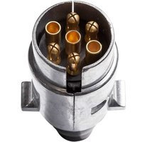 7-PIN KAMAR-plugg for tilhengerfesteuttak, metall