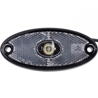 ASPÖCK FLATPOINT II LED-markeringslampe, hvit, universal