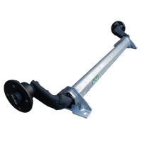 AL-KO OPTIMA ubremset aksel for båthenger 750kg 960mm 1280mm 4x100