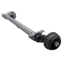 AL-KO COMPACT bremseaksel for tilhenger / bergingsbil 1000kg 1200mm 1570mm 4x100