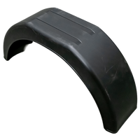 UTLET Tilhengerskjerm 13-14&quot; DOMAR D20122 flat hjulkasse 770/200mm