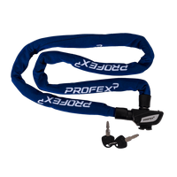 PROFEX 81659 Neo 130 cm sykkellås med kjede og lås