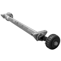 AL-KO EURO bremset aksel for tilhenger/biltransportør 1800 kg 1650 mm 2150 mm 5x112