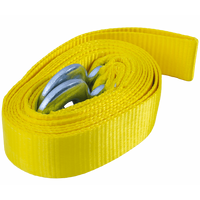 Slepetau med kroker UNITRAILER slepestropp 4,5m/50mm/5t gul