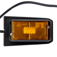 DOBPLAST DPT15 LED markeringslampe, oransje, universal, med holder