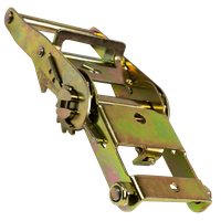 Skralle for spennbånd 1000daN 50mm 2T gul