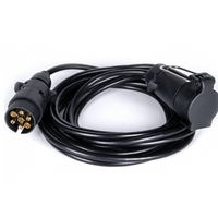 KAMAR E1223 elektrisk kabel 5m 12V støpsel/kontakt 7PIN