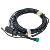 MANTES elektrisk installasjon, tilhengersele, 5m, 7-PIN støpsel, 2x 5-PIN bajonetter