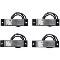 Sett med fire HORPOL LD 0127 LED universalmarkeringslamper