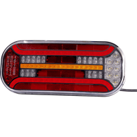 FRISTOM FT-600 LED-baklykt 6 funksjoner VENSTRE