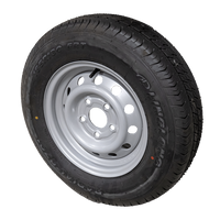 UTSALG Forsterket felg for tilhenger LINGLONG DEKK 165/80 R13C 96/94N TILHENGERFELG 4.5Jx13"H2 5x112 ET:30