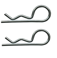 Et sett med sikkerhetsnåler for DROMET landbruksnåler, sikkerhetsnåler, 3 mm