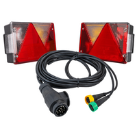 ASPÖCK MULTIPOINT IV baklykter + MANTES 4m 13-PIN ledningsnett