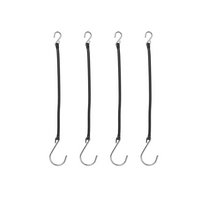 Sett med fire sikkerhetskabler med kroker ProPlus 342130S lengde 285 mm