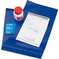 Reparasjonssett for presenning MANTES Eco Blue 500 g/m2