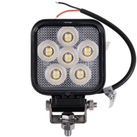 LED-arbeidslampereflektor TT TECHNOLOGY SVART TT.13324 24xLED 1920lm firkantet