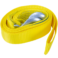 Slepetau med kroker UNITRAILER slepestropp 3m/50mm/3t gul