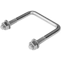 U-bolt med muttere og skiver M12 65/82/65