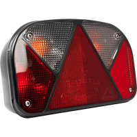 ASPÖCK Multipoint II baklykt, 6 funksjoner, venstre