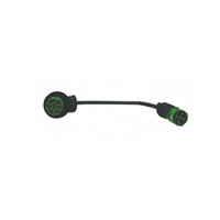 Bajonettadapter 5-pinners / vinklet kontakt ASS2 7-pinners ASPÖCK høyre adapter